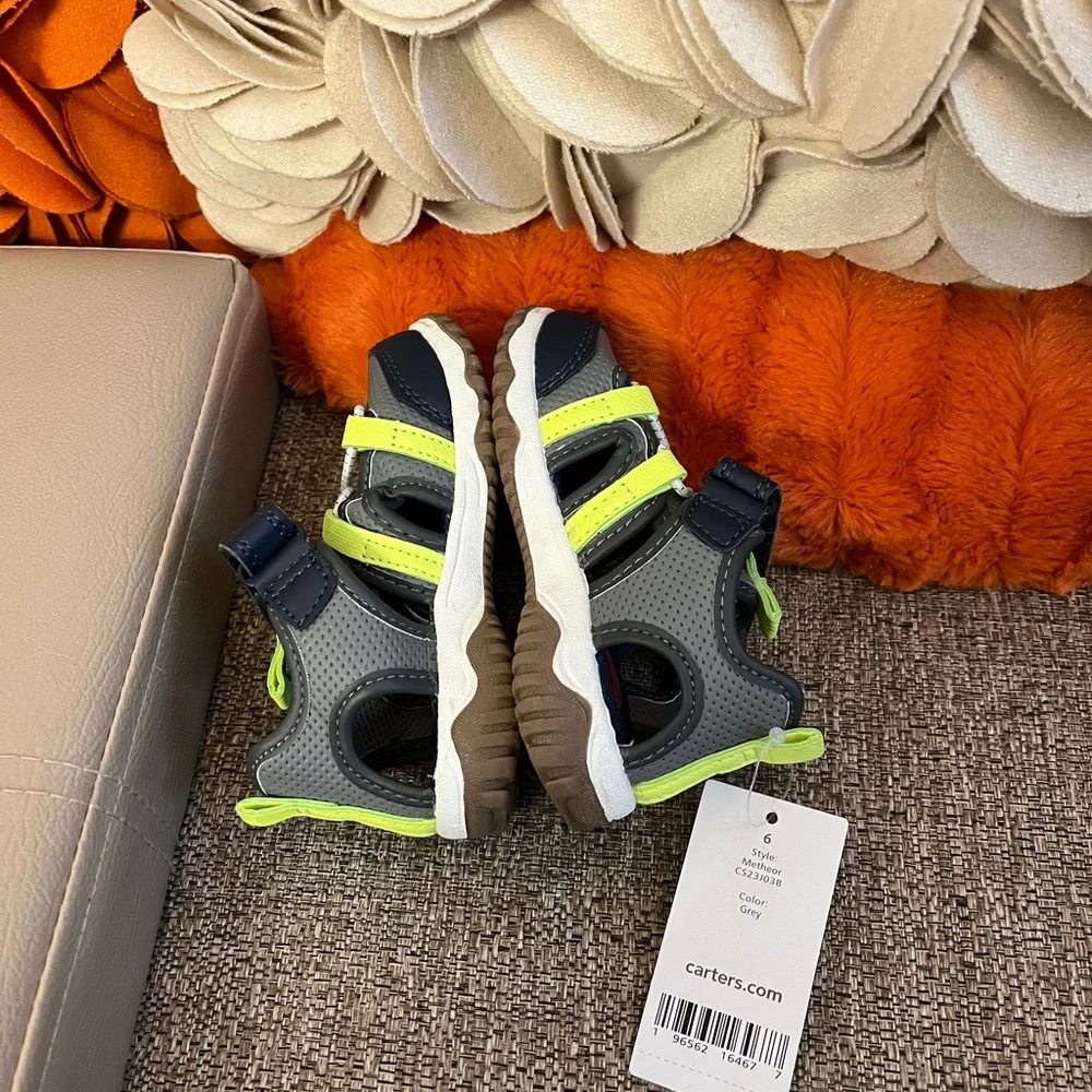 ❗️🆕Carters Metheor Toddler Boys Athletic Sandals❗️